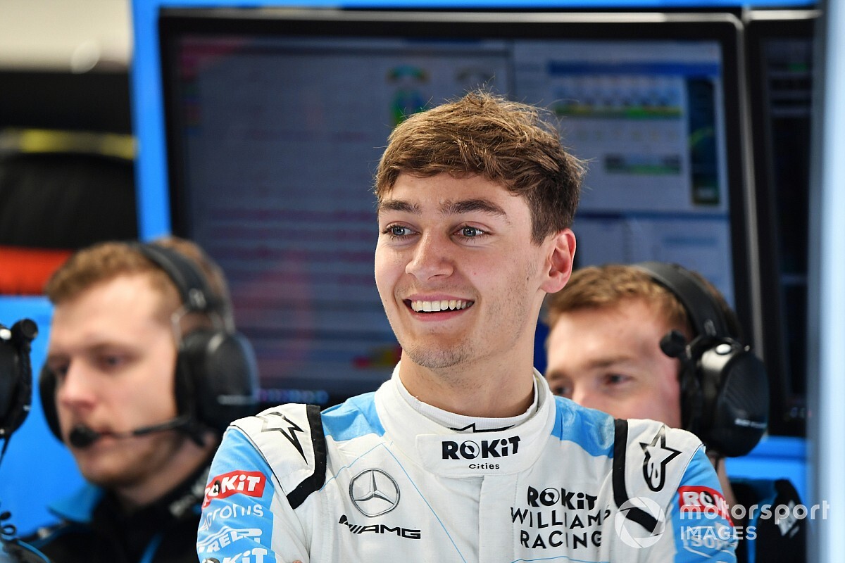 Virtual GP: Russell fa tris a Baku, giornata no per Leclerc