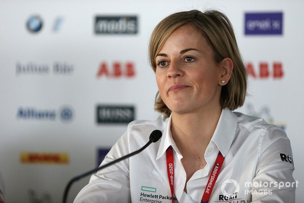 Susie Wolff, Directora de Venturi en la conferencia de prensa