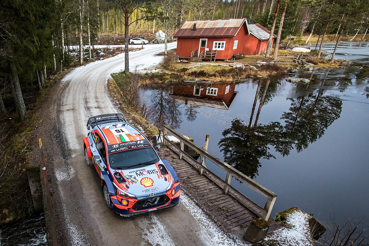 Breen w Rajdzie Finlandii