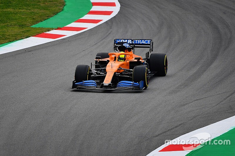 Fotogallery: lo shakedown in pista della McLaren MCL35