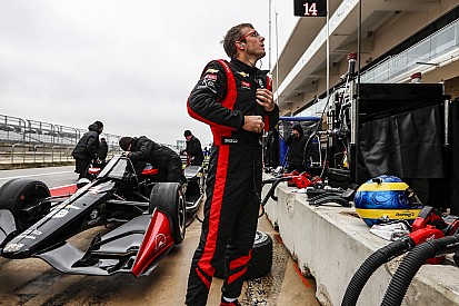 Bourdais leads test with three hours to go, Palou stars
