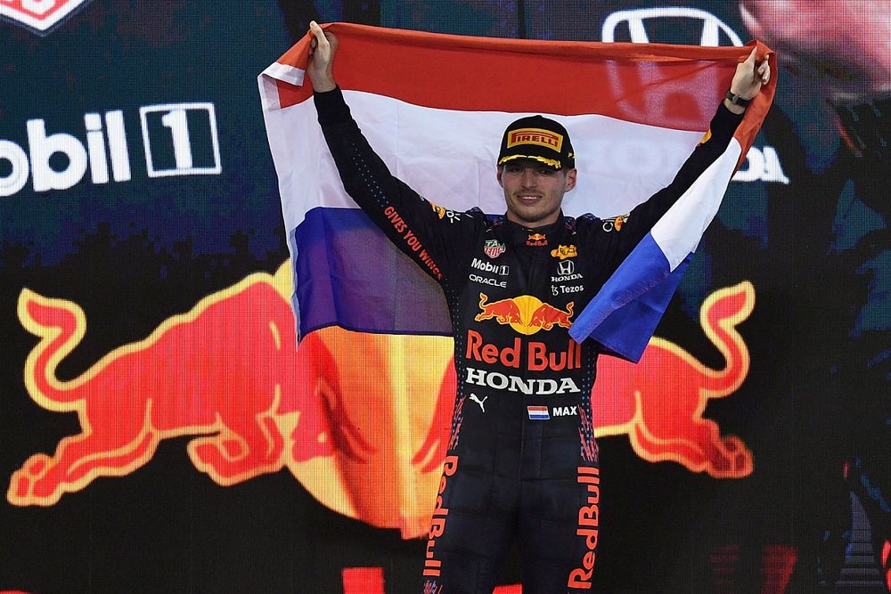 Verstappen hails "unbelievable" F1 title win and wants to stay at Red Bull forever