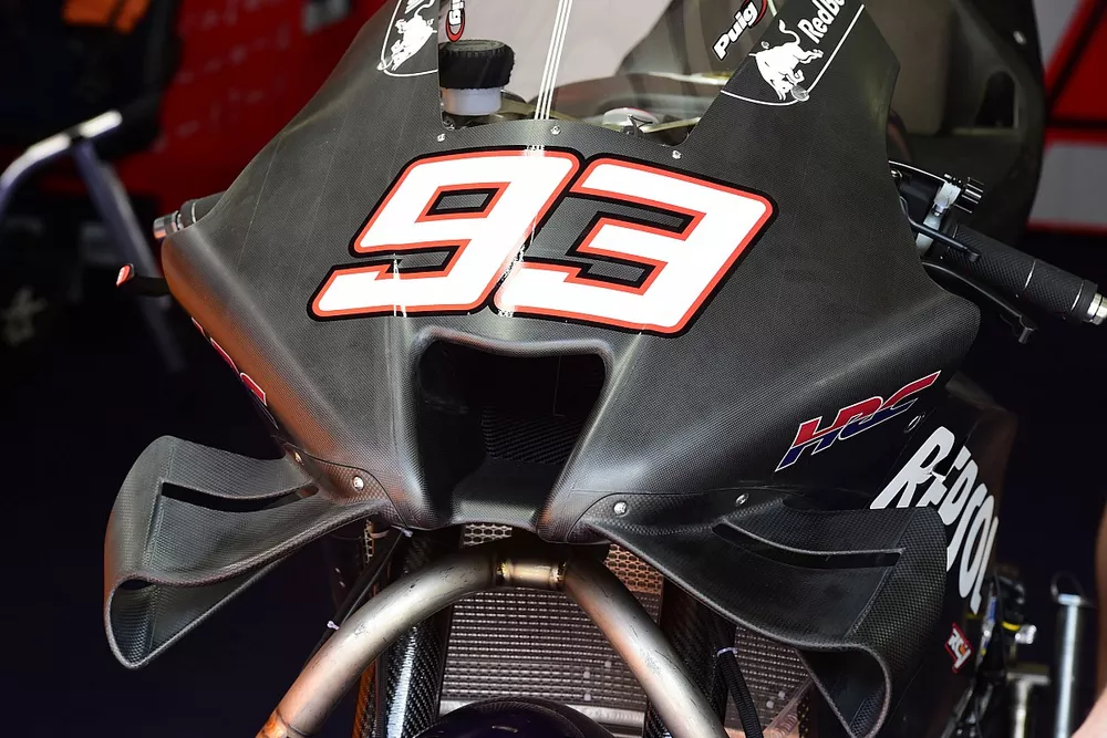 Repsol Honda Team dettaglio della moto