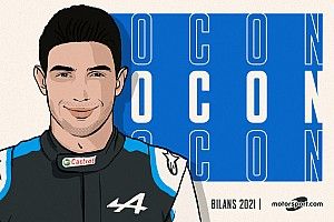 Bilan 2021 - Esteban Ocon, patience et danse hongroise