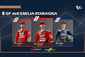 MotoGP | Misano, la griglia di partenza