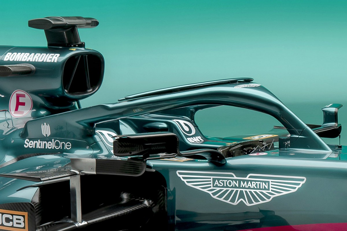 Así fue la presentación del Aston Martin F1 de Vettel y Stroll
