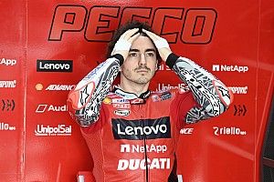 Bagnaia: “Mi sono steso e ho rotto la carena nuova”
