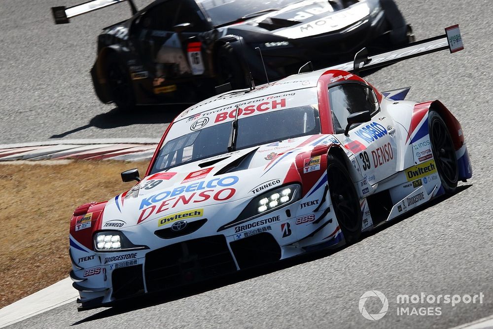 【スーパーGT】岡山公式テスト2日目、GT500は39号車SARDのコバライネンが最速を記録
