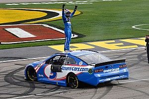 Las Vegas win a reminder of Larson's NASCAR promise