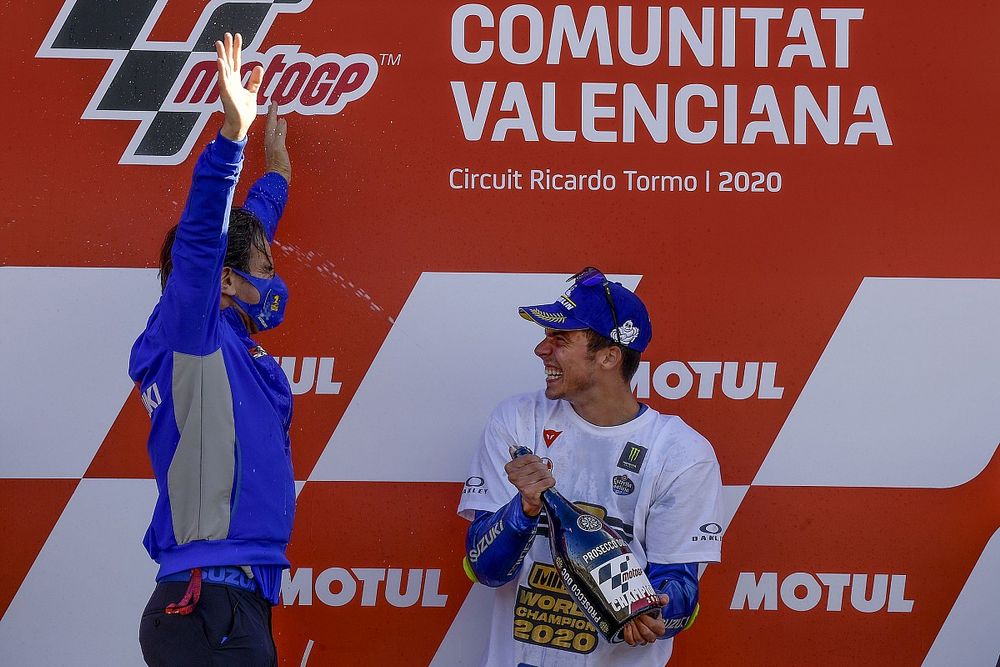 Davide Brivio, Joan Mir, Team Suzuki MotoGP