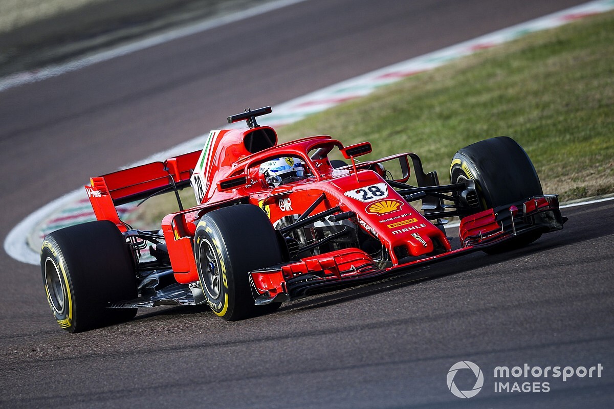 Foto's: Alesi junior legt eerste F1-meters af met Ferrari SF71H