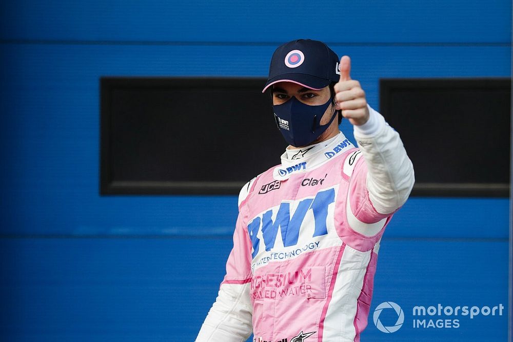 Polesitter Lance Stroll, Racing Point