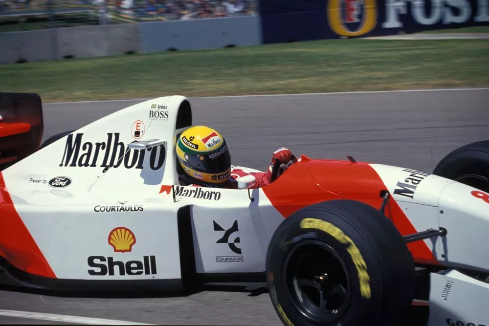 Ayrton Senna, McLaren MP4-8