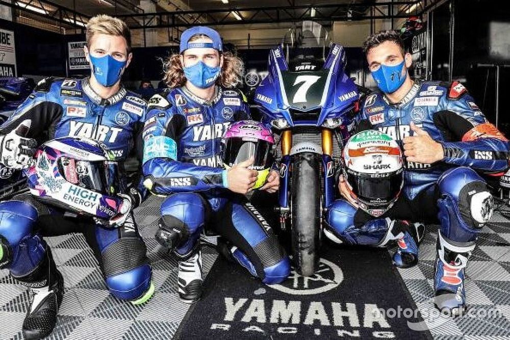 Marvin Fritz, Niccolo Canepa, Karel Hanika, YART Yamaha