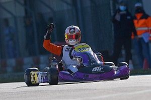 Rafa Câmara defende liderança do Europeu de Kart na França