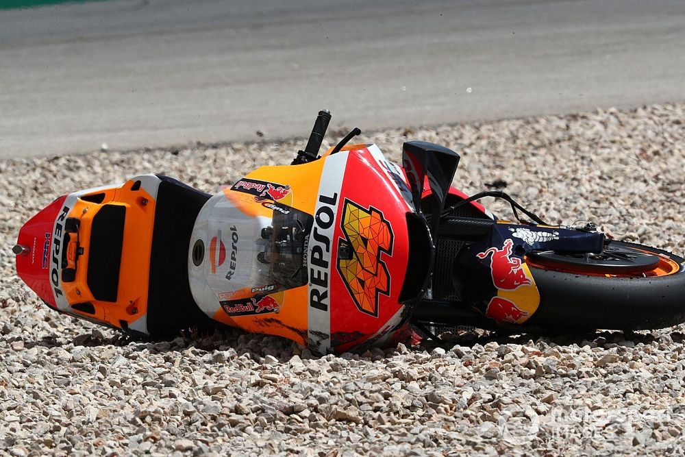 Honda no se tiene en pie en MotoGP