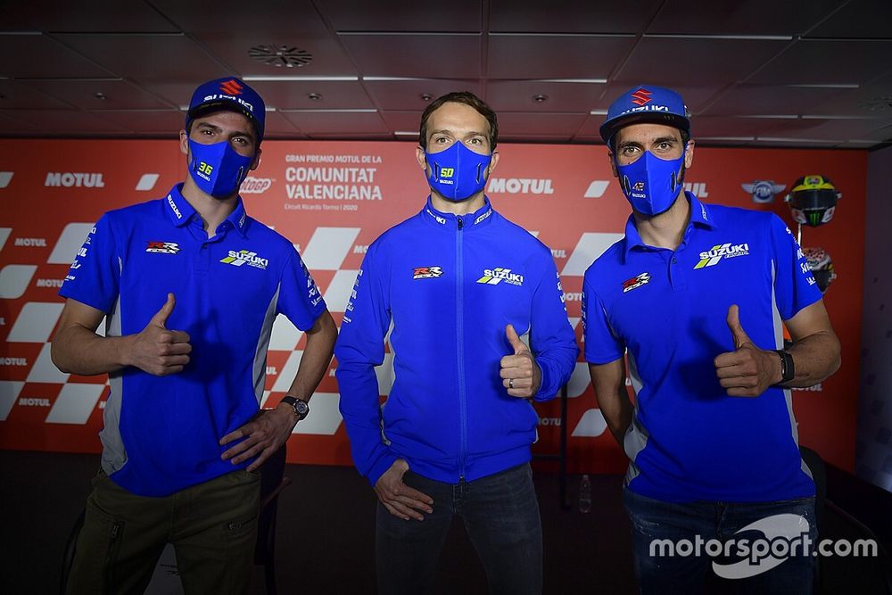 Rins: “El compañerismo que hay en Suzuki nos hace estar por encima del resto”