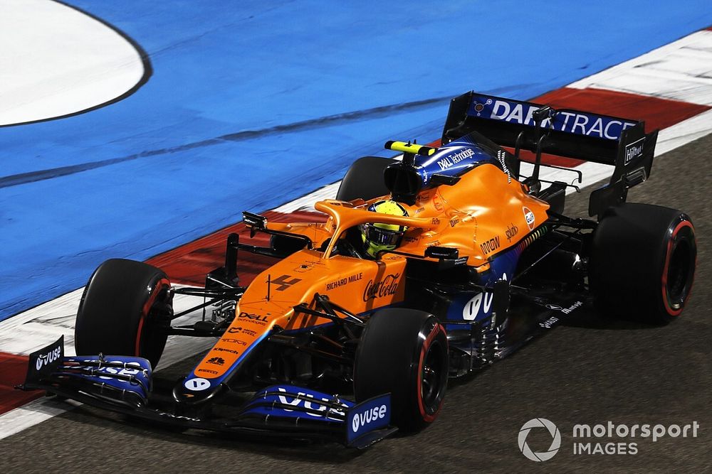 Norris : McLaren n'est pas "à des kilomètres de Mercedes et Red Bull"