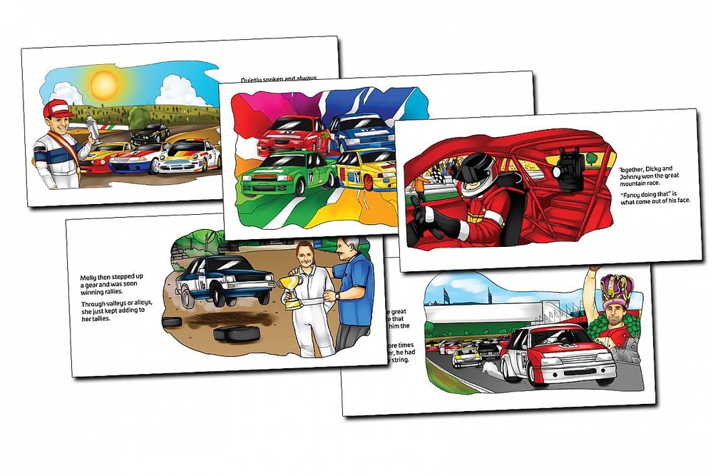Australian racing legends celebrated in children's books