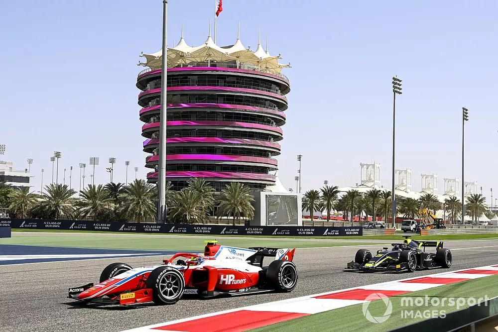 Oscar Piastri, Prema Racing and Dan Ticktum, Carlin 