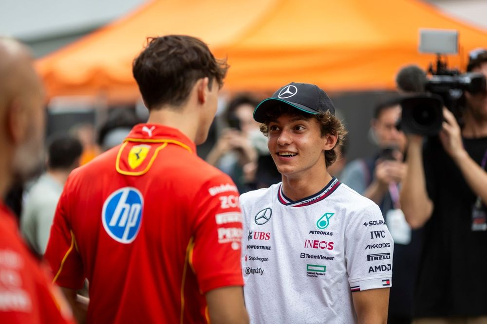 Andrea Kimi Antonelli, Mercedes-AMG F1 Team, Oliver Bearman, Reserve Driver, Ferrari and Haas F1 Team