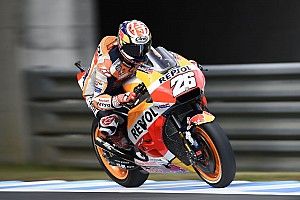 MotoGP FT2 in Motegi: Bestzeit für Dani Pedrosa auf abtrocknender Strecke