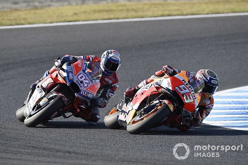 Dovizioso: Marquez "valami különlegeset" tett Motegiben