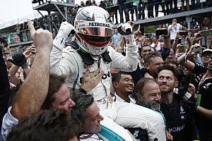 Brezilya GP: Ocon, Verstappen'e çarptı, Hamilton kazandı!