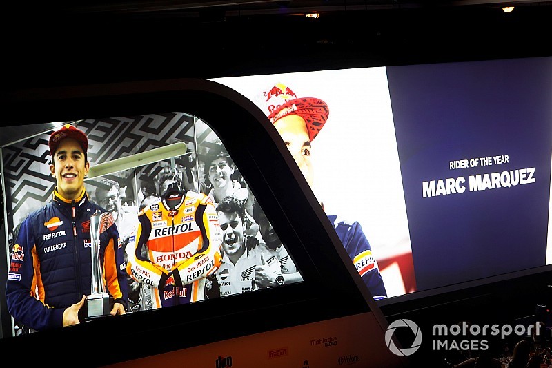 Márquez se lleva el Autosport Award al mejor piloto de motos