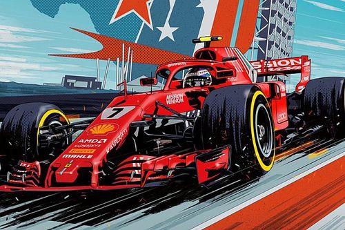 Формула 1 в комиксах. Художник Marvel рассказал, как рисовал постер для Ferrari