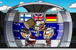 Vídeo: el simpático resumen del GP de Rusia, por MiniDrivers