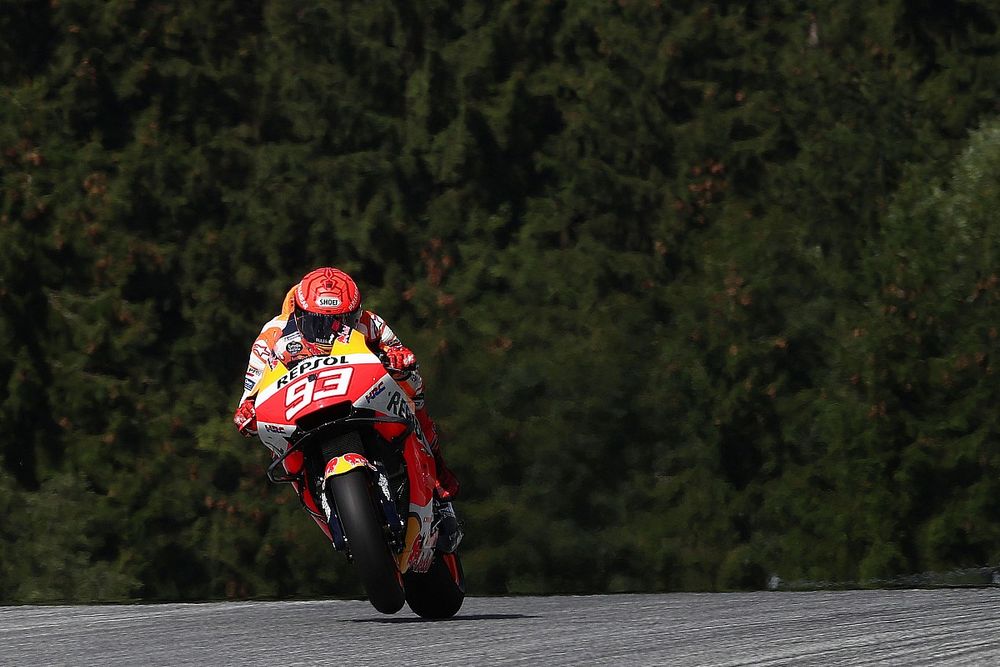 Marc Márquez plus limité physiquement qu'il ne l'espérait