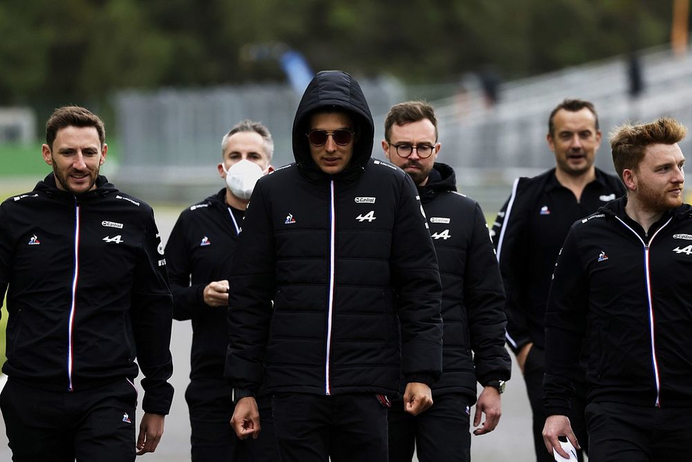 Ocon: "Alpine carica dopo la vittoria. E mi piace la pioggia"