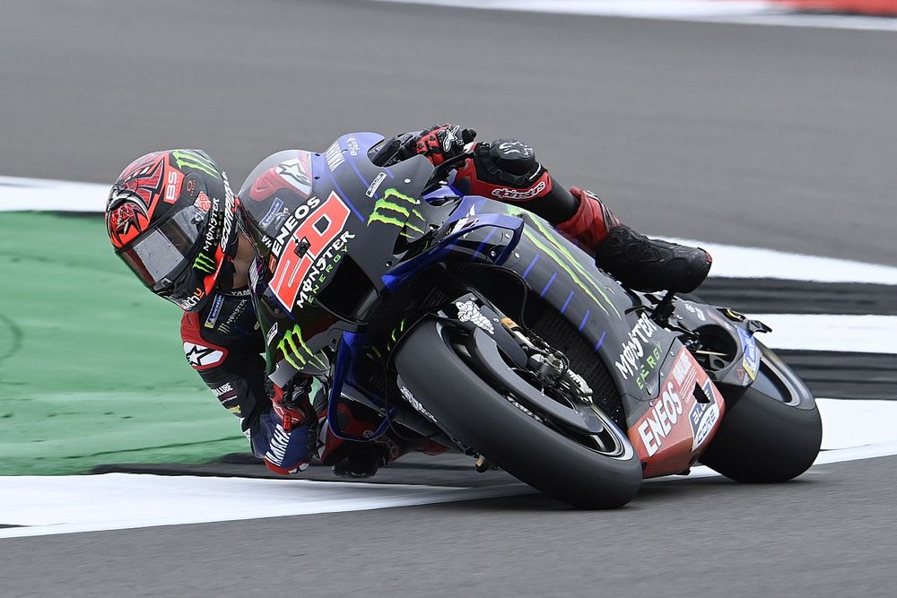 Hasil FP4 MotoGP Inggris: Gunakan Ban Medium, Quartararo Tercepat