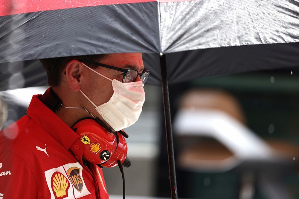 Mattia Binotto, Team Principal, Ferrari