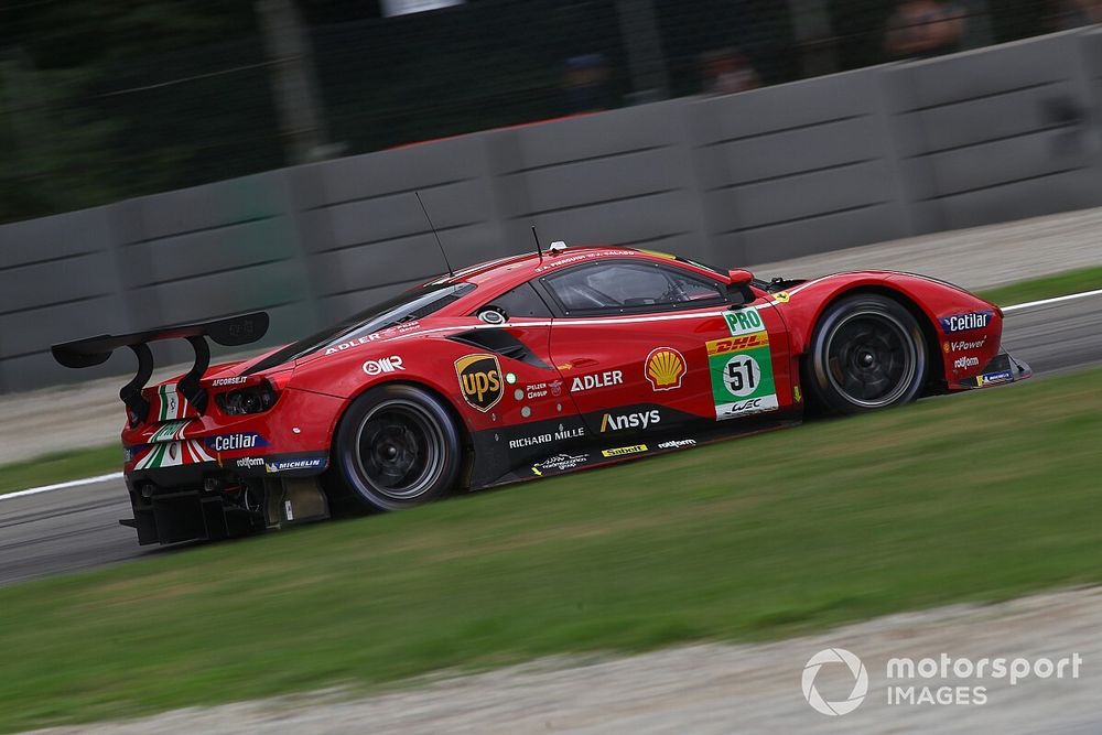 #51 AF Corse Ferrari 488 GTE Evo: Alessandro Pier Guidi, James Calado