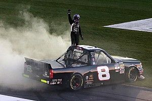 John Hunter Nemechek wins in rough and wild finish at Atlanta