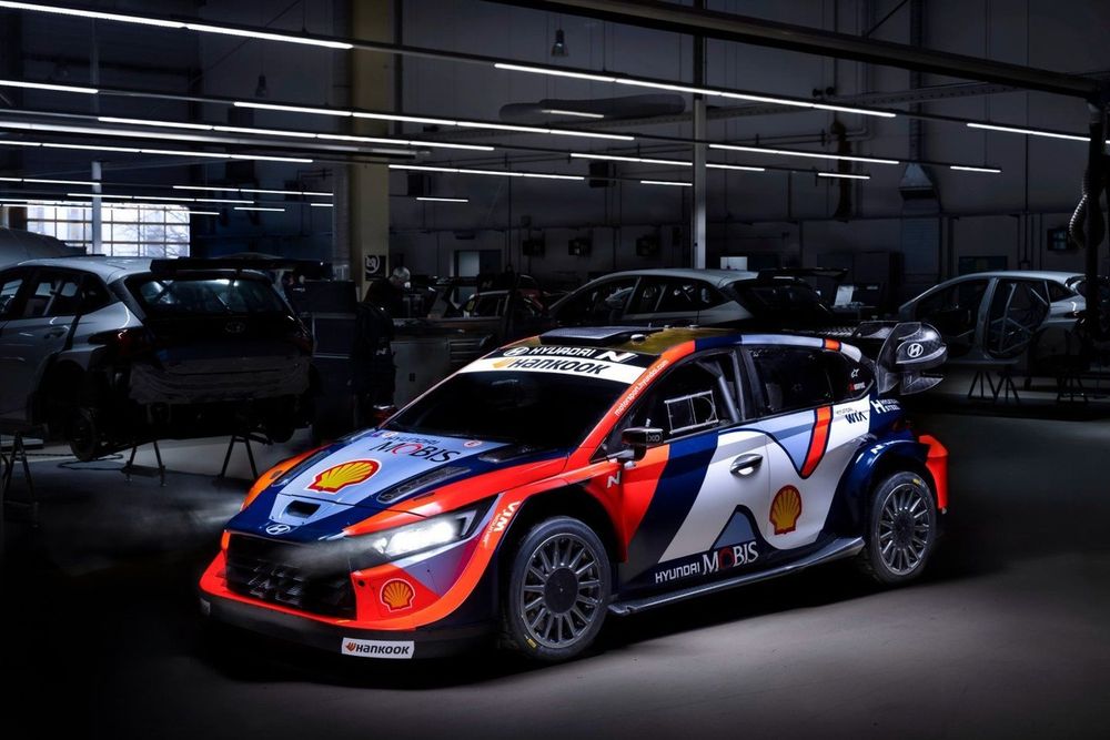 Hyundai World Rally Team livery unveil