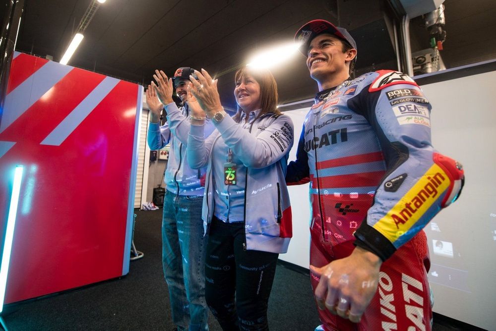 Marc Marquez, Gresini Racing, Alex Marquez, Gresini Racing, Nadia Padovani, Gresini Racing