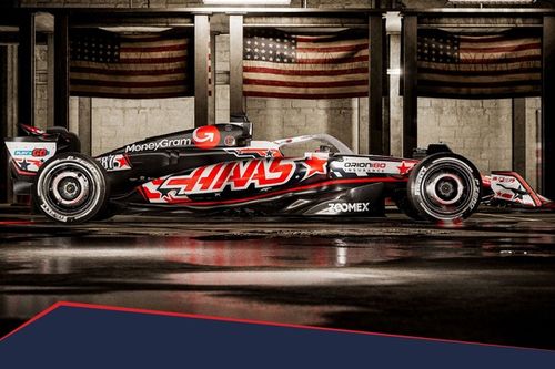 Haas presenta una decoraci&oacute;n especial para el GP de Estados Unidos de F1