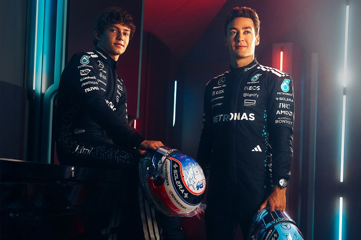 F1 | Mercedes: è ufficiale il rinnovo di Russell e Antonelli per il 2026