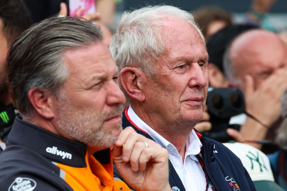 Helmut Marko, Red Bull Racing, Zak Brown, McLaren