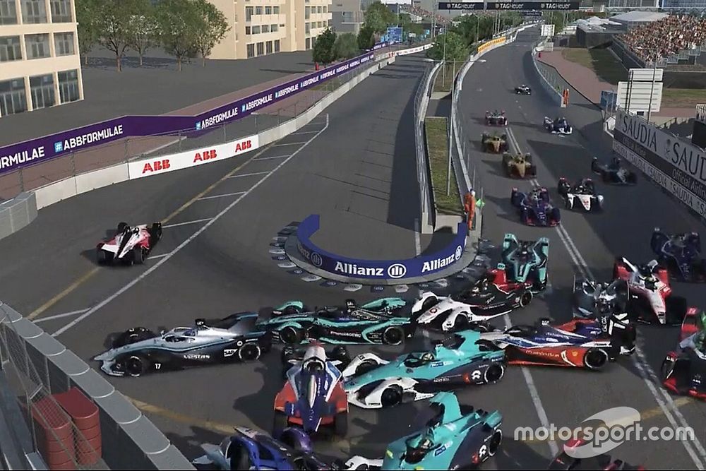 Formula E: Wehrlein vince anche l'E-Prix di Hong Kong virtuale
