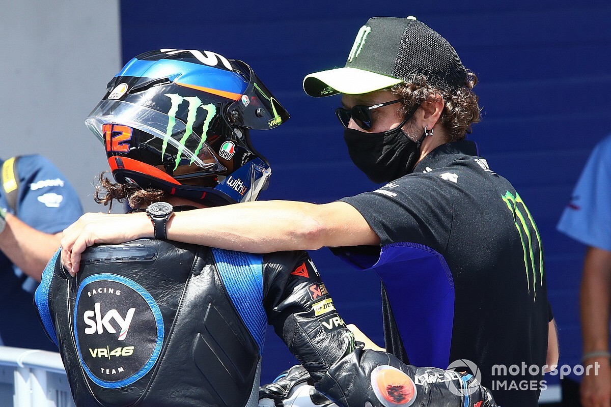 Rossi, öğrencilerinin yarış sonrası “felaketine” inanamıyor