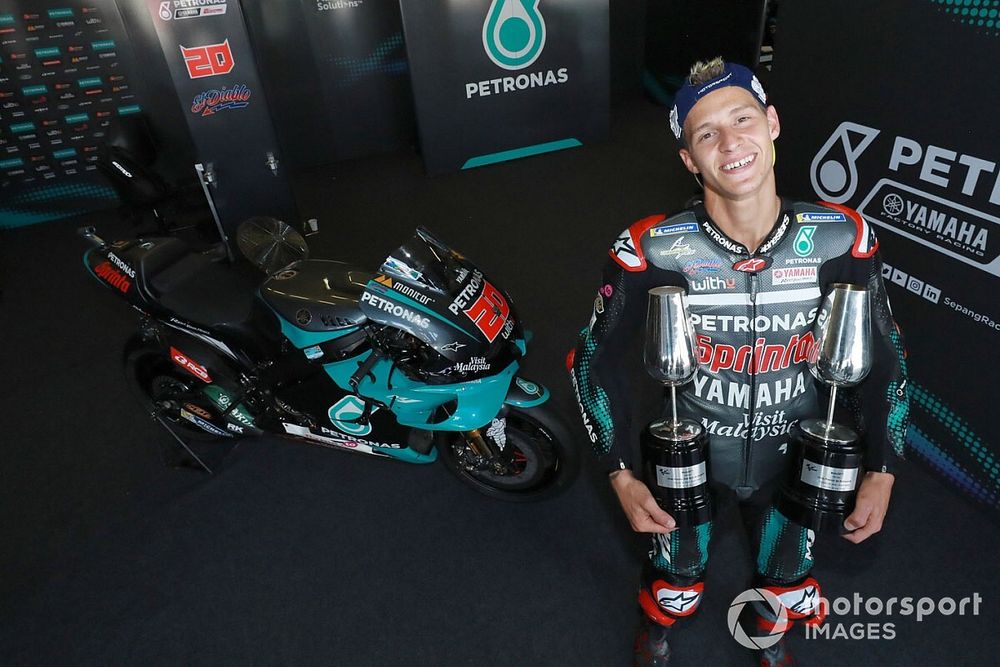 Ganador Fabio Quartararo, Petronas Yamaha SRT