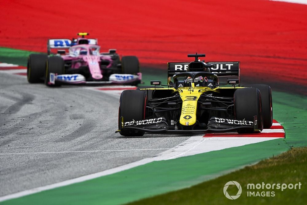 Renault подала протест на машины Racing Point