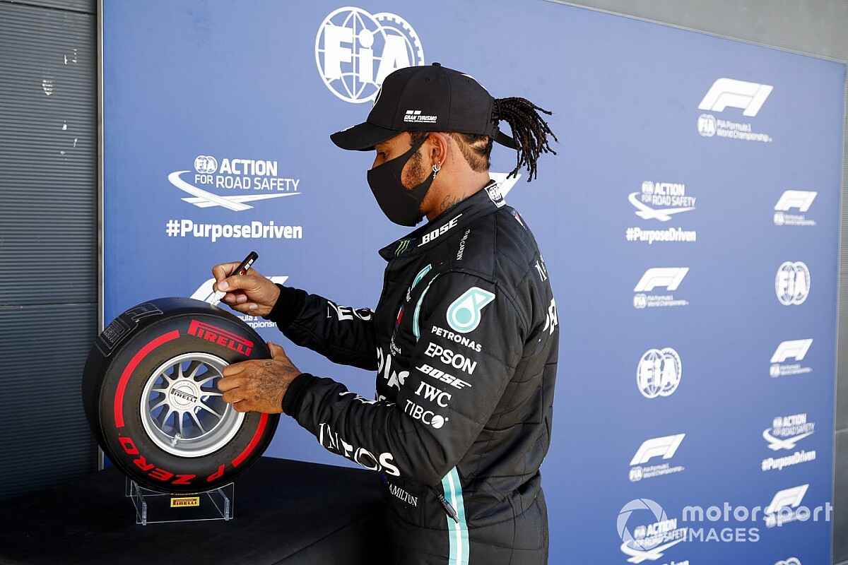 VÍDEO: Veja a volta da pole e do recorde de Hamilton na F1 em Silverstone