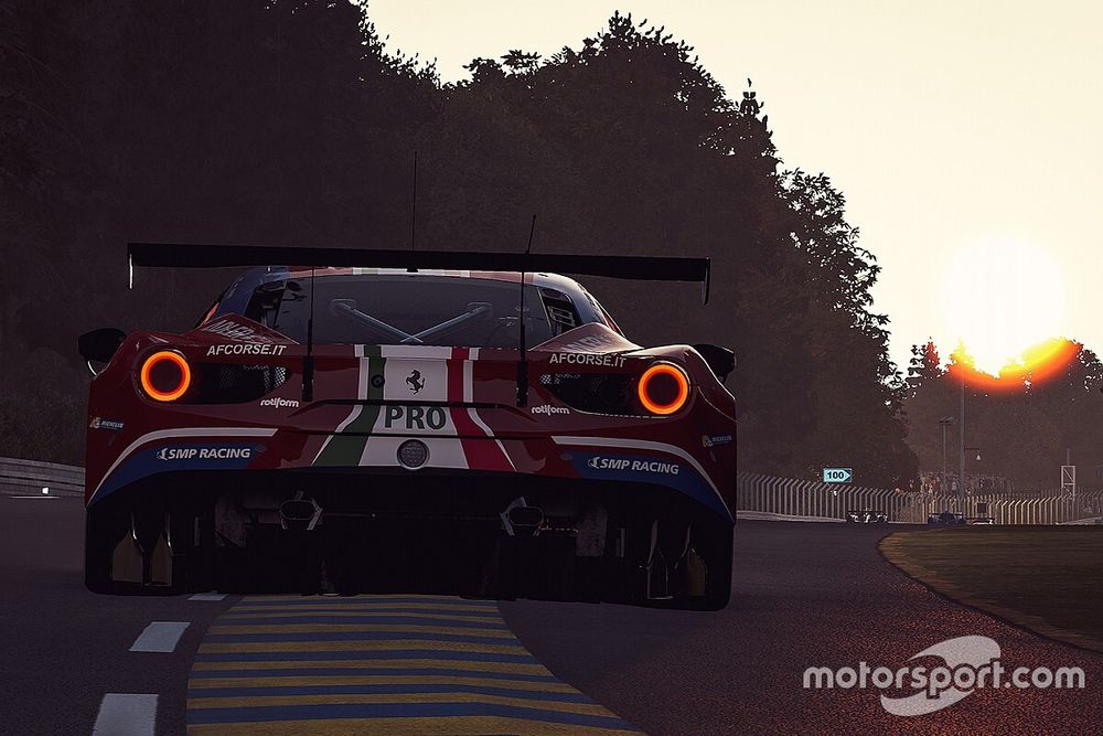 Virtual Le Mans, 9a Ora: Ferrari vede sfumare il podio di Bonito