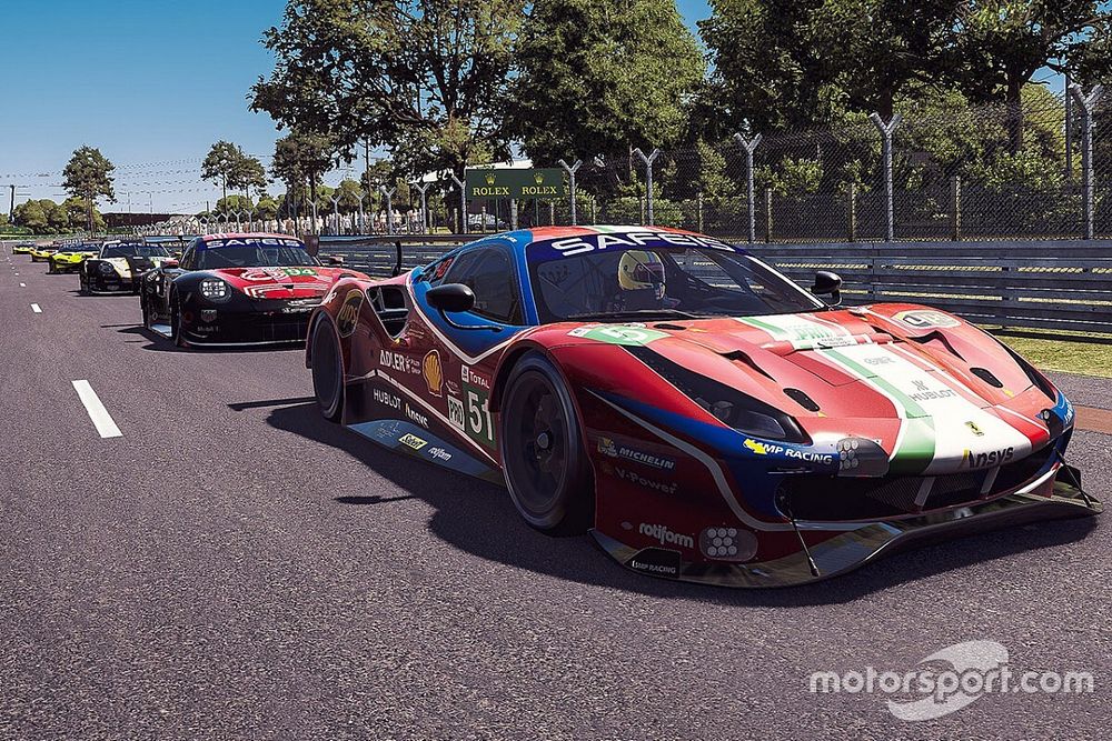 #51 Ferrari - AF Corse Ferrari 488 GTE: Nicklas Nielsen, Federico Leo, Kasper Stoltze, Amos Laurito