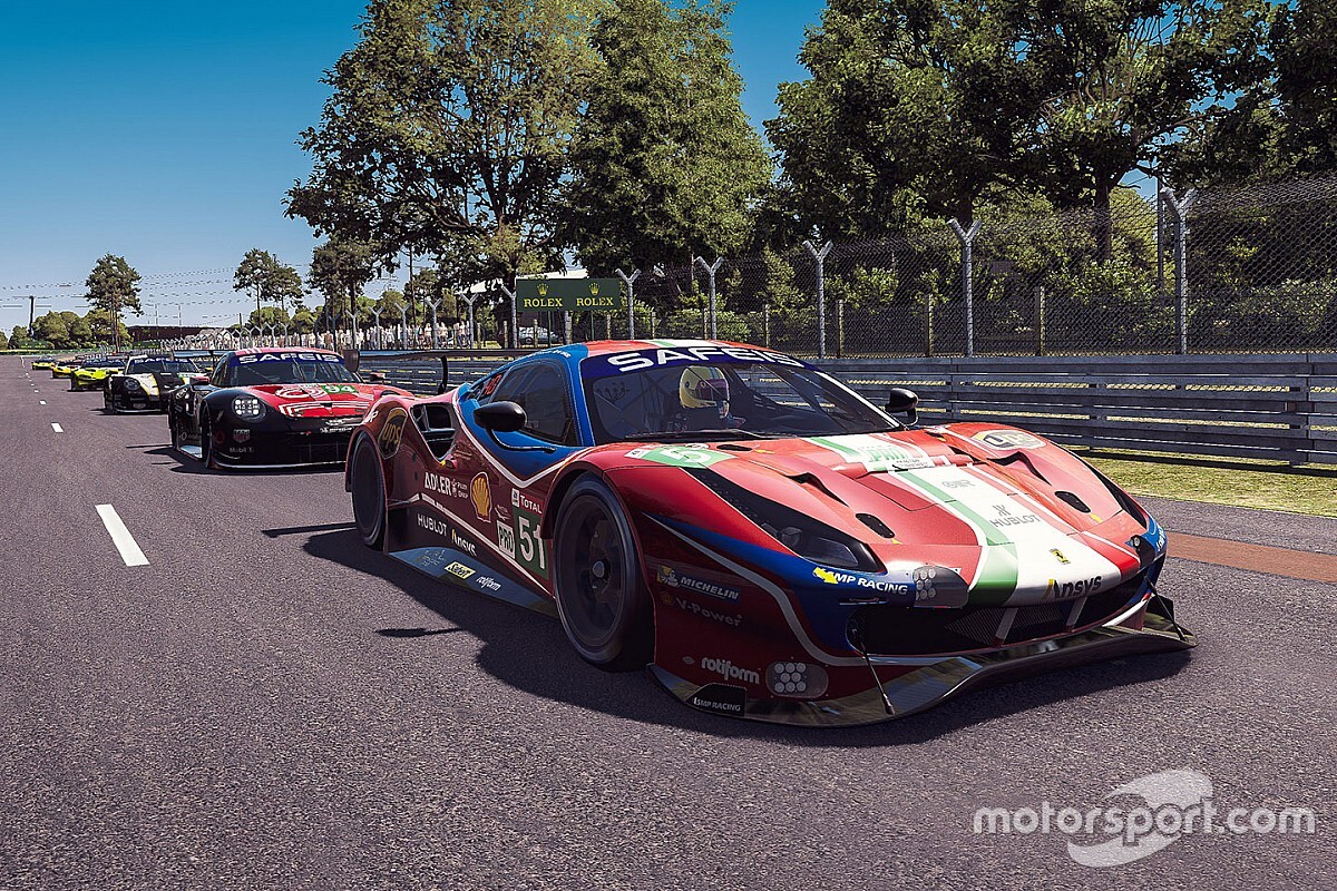 Virtual Le Mans, 2a Ora: penalità Leclerc, Perel miglior Ferrari